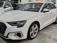 Usata Audi A3 Advanced 150 CV (110 kW) 2020 Bianco Berlina