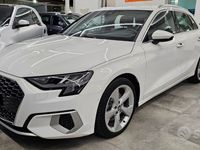 Usata Audi A3 Advanced Plus 150 CV (110 kW) 2020 Bianco Berlina