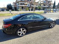 Usata Mercedes E220 Avantgarde 171 CV (125 kW) 2012 Nero Coupé