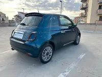 Usata Fiat 500C Riva 69 CV (50 kW) 2016 Blu Cabrio