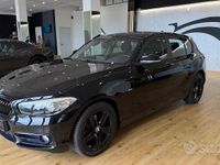 Usata BMW 118 Sport Line 135 CV (99 kW) 2016 Nero Utilitaria