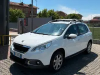 Usata Peugeot 2008 Allure 82 CV (60 kW) 2015 Bianco SUV