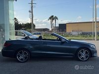 Usata Mercedes E250 203 CV (149 kW) 2013 Grigio Cabrio