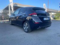 Usata Nissan Leaf Acenta 89 kW (122 CV) 2020 Blu Utilitaria
