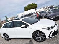 Usata VW Golf VII R-line 150 CV (110 kW) 2020 Bianco Station wagon