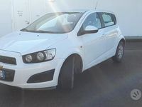 Usata Chevrolet Aveo LTZ 86 CV (63 kW) 2011 Bianco Berlina