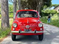 Usata Fiat 600D 1960 Rosso Utilitaria