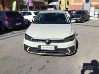 Usata VW Polo Life 95 CV (69 kW) 2024 Bianco Berlina