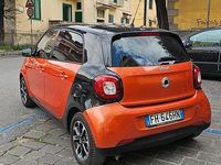 Usata Smart ForFour Prime 71 CV (52 kW) 2016 Nero Utilitaria