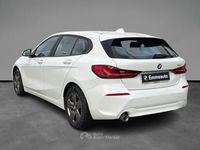Usata BMW 116 Advantage 116 CV (85 kW) 2020 Bianco Utilitaria