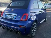 Usata Abarth 595C Turismo 165 CV (121 kW) 2016 Blu/azzurro Cabrio