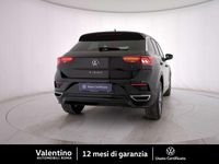 Usata VW T-Roc R-line 150 CV (110 kW) 2021 Nero SUV