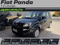Usata Fiat Panda Lounge 69 CV (50 kW) 2014 Nero Utilitaria