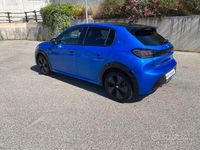 Usata Peugeot e-208 GT 100 kW (136 CV) 2020 Blu Utilitaria