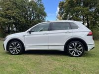 Usata VW Tiguan R-line 150 CV (110 kW) 2018 Bianco SUV