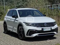 Usata VW Tiguan R-line 150 CV (110 kW) 2021 Bianco SUV