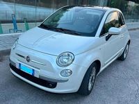 Usata Fiat 500 Lounge 69 CV (50 kW) 2011 Bianco Utilitaria