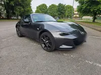 Usata Mazda MX5 Exclusive-Line 160 CV (117 kW) 2018 Grigio Cabrio