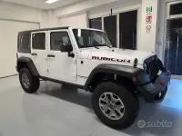 Usata Jeep Wrangler Unlimited Rubicon 200 CV (147 kW) 2015 Bianco SUV