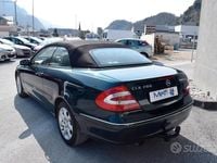 Usata Mercedes CLK200 163 CV (119 kW) 2005 Verde Cabrio