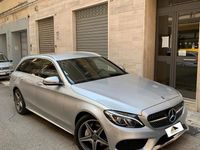 Usata Mercedes C220 Premium 194 CV (142 kW) 2018 Grigio Station wagon