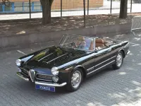 Usata Alfa Romeo 2000 115 CV (84 kW) 1960 Nero Cabrio