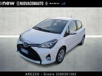 Usata Toyota Yaris Hybrid Active 101 CV (74 kW) 2015 Bianco Berlina