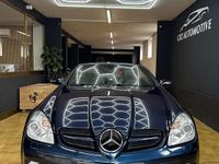 Usata Mercedes SLK350 AMG 272 CV (200 kW) 2005 Blu notte Cabrio
