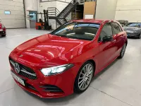 Usata Mercedes A180 Premium 116 CV (85 kW) 2019 Rosso Berlina