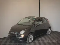 Usata Fiat 500C Lounge 69 CV (50 kW) 2012 Nero Cabrio