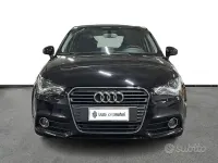 Usata Audi A1 Sportback Ambition 105 CV (77 kW) 2014 Nero Utilitaria