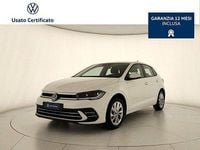 Usata VW Polo Style 90 CV (66 kW) 2023 Bianco Utilitaria