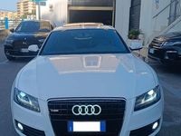 Usata Audi A5 S-Line 143 CV (105 kW) 2010 Bianco Coupé