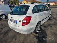 Usata Skoda Fabia Ambition 86 CV (63 kW) 2012 Bianco Station wagon