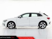 Usata Audi A3 Sportback Advanced 150 CV (110 kW) 2023 Bianco Utilitaria