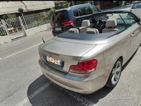 Usata BMW 120 Cabriolet Efficient Dynamics 170 CV (125 kW) 2009 Grigio Cabrio