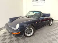 Usata Porsche 911 Carrera Cabriolet 231 CV (169 kW) 1986 Blu/azzurro Cabrio