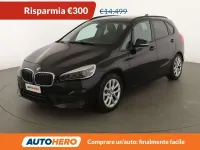 Usata BMW 225 Active Tourer Advantage 125 CV (91 kW) 2021 Nero Monovolume