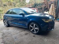 Usata Audi A1 105 CV (77 kW) 2011 Blu Utilitaria
