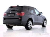 Usata BMW X3 Efficient Dynamics 184 CV (135 kW) 2012 Nero SUV