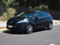 Usata Ford Fiesta Titanium 82 CV (60 kW) 2010 Nero Berlina