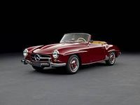 Usata Mercedes 190 105 CV (77 kW) 1959 Rosso Berlina