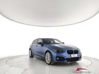 Usata BMW 118 M Sport 150 CV (110 kW) 2018 Blu Utilitaria