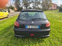 Usata Peugeot 206 68 CV (50 kW) 2005 Nero Berlina