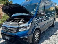 Usata VW Crafter 177 CV (130 kW) 2019 Blu Furgone
