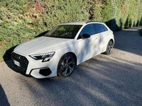 Usata Audi A3 Advanced 150 CV (110 kW) 2020 Bianco Berlina