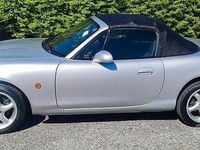 Usata Mazda MX5 110 CV (80 kW) 2002 Grigio Cabrio