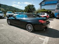 Usata BMW 640 Cabriolet 313 CV (230 kW) 2013 Nero Cabrio