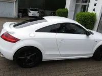 Begagnad Audi TT S-Line 250 HK (183 kW) 2009 Vit Sportkupé