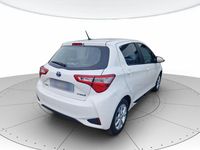 Usata Toyota Yaris Hybrid Active 73 CV (53 kW) 2018 Bianco